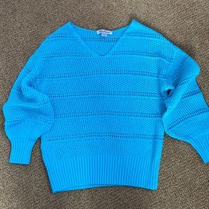 Tommy Bahama turquoise lightweight sweater